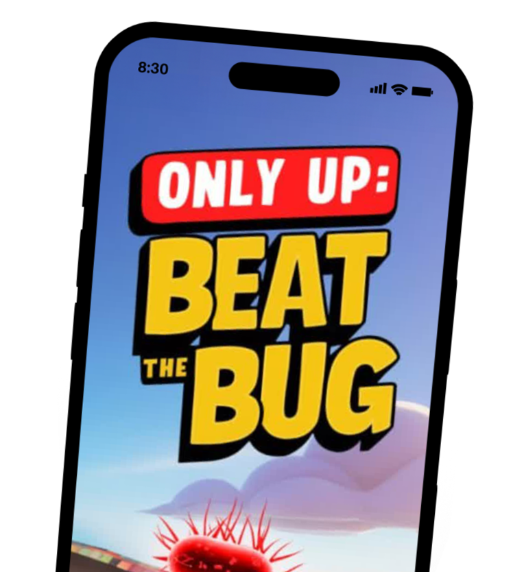 ONLY UP BEAT THE BUG