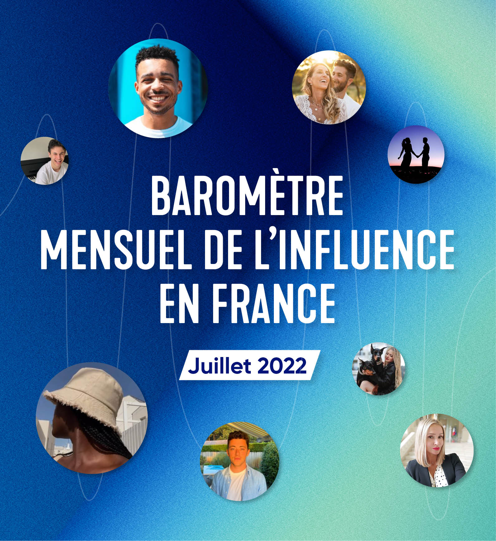 Baromètre mensuel de l'influence en France