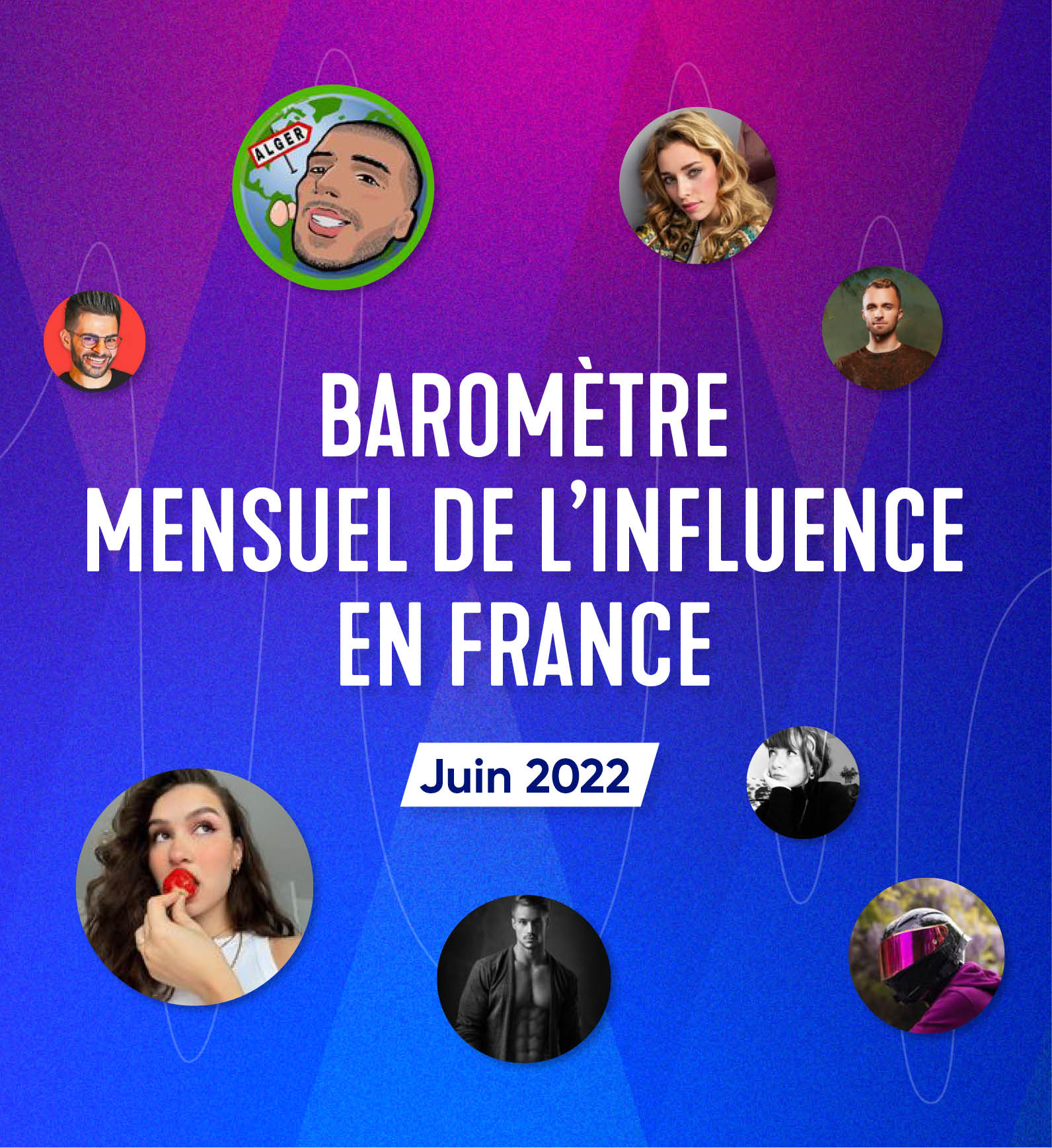 Baromètre mensuel de l'influence en France